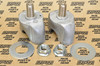 NEW OEM Honda FJS400 FJS600 Lower Handlebar Riser Clamp Holder Set 53012-MCT-305