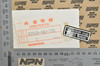 NOS Honda ATC125 ATC200 TRX125 TRX200 TRX250 TRX300 TRX350 Label 87518-HB2-770