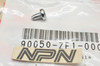 NOS Honda EB4000 EM4000 GX240 GX340 HS55 WB30 WD20 WT40 Screw 90050-ZE1-000