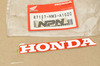 NEW OEM Honda TRX300 EX TRX400 EX TRX90 Red Logo Emblem Decal 87127-HM3-A10 ZC