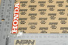 NEW OEM Honda TRX300 EX TRX400 EX TRX90 Red Logo Emblem Decal 87127-HM3-A10 ZC