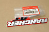 NEW OEM Honda TRX400 Rancher AT Side Cover Logo Emblem Decal 87126-HN7-000 ZA