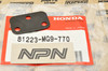 NOS Honda GL1200 GL1500 Gold Wing VT1100 Shadow Lock Setting Plate 81223-MG9-770