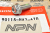 NOS Honda FL400 R NT650 TRX250 TRX300 TRX350 TRX400 Flange Bolt 90115-HA7-670