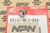 NOS Honda CR125 R CR250 R CR500 R CR80 R Shroud Setting Bolt 90101-ML3-840
