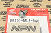 NOS Honda CR125 R CR250 R CR500 R CR80 R Shroud Setting Bolt 90101-ML3-840