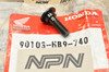 NOS Honda TRX250 TRX300 TRX400 Step Splash Guard Screw 90103-HB9-740