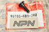 NOS Honda TRX250 TRX300 TRX400 Step Splash Guard Screw 90103-HB9-740