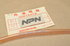 NOS Honda ATC250 CH80 CR250 CR500 CR80 TRX250 TRX350 XL80 Vinyl Hose 95003-07008