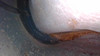 Inside rear of the fuel tank