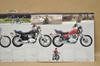 VTG 1985 Suzuki GS300 L GS450 L GS450 GA Brochure OEM Dealer Stamp Specs
