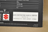 VTG 1985 Suzuki GS300 L GS450 L GS450 GA Brochure OEM Dealer Stamp Specs