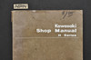 Vintage 1971 Kawasaki H1 H2 500 H Series Shop Service Manual OEM Motorcycle