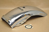Vtg OEM Honda CB500 CB550 CB550F Chrome Rear Fender 80100-323-670 XW