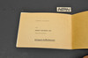 Vintage 1960 Heinkel Tourist 103 A-2 175cc Scooter Owners Service Manuals Gemany