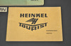 Vintage 1960 Heinkel Tourist 103 A-2 175cc Scooter Owners Service Manuals Gemany