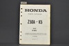 Vintage 1968-74 Honda Z50 K0-K5 Parts Catalog Book Diagram Manual 3rd Edition