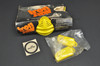 VTG NOS 1975 Iron Jaw Motorcycle Helmet Faceguard Protector Motocross BMX Yellow AHRMA