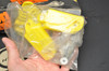 VTG NOS 1975 Iron Jaw Motorcycle Helmet Faceguard Protector Motocross BMX Yellow AHRMA