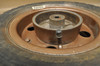 Vtg OEM Honda Z50 A K0-K1 Front Wheel Tire & Hub w/ Large 8 Bolts 44600-045-671