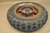 Vtg OEM Honda Z50 A K0-K1 Front Wheel Tire & Hub w/ Large 8 Bolts 44600-045-671
