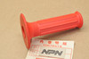 NOS Honda 1977-78 CR125 M 1978 XR75 Red Left Handlebar Grip 53166-400-770 ZA