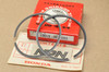NOS Honda CR125 M 1.00 Oversized Piston Ring Set For 1 Piston = 2 Rings 13015-360-003