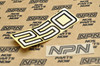 NOS Yamaha DT250 Side Cover Emblem Decal 1M2-21786-00