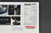 Vintage NOS Honda 1980 GL1100 I Gold Wing Interstate Motorcycle Brochure
