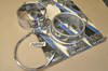 NOS Honda Drag Specialties Speedometer & Tachometer Gauge Cover & Clamp Set