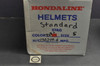 Vintage NOS 1982 Honda Hondaline Shoei Standard Stag Red Motorcycle Helmet S