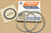 NOS Yamaha 1969-70 L5T .50 Oversize Piston Ring Set for 1 Piston = 2 Rings 166-11601-29