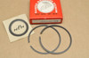 NOS Honda CR125 M Standard Size Piston Ring Set for 1 Piston = 2 Rings 13011-360-004