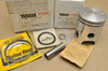 NOS Yamaha GT80 GTMX LB80 MX80 TY80 YZ80 .25 Oversize Piston, Rings , Pin & Clips Kit 367-11630-60