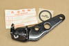 NOS Honda 1983 ATC250 R Left Foot Peg Rest Step Mount Bracket Plate 50642-964-010