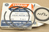 NOS Yamaha 1968 YCS1 .25 Oversize Piston Rings for 1 Piston = 2 Rings 164-11601-10