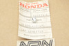 NOS Honda 1986-87 GL1200 Gold Wing Carburetor Set Screw Cap 16109-MB0-671