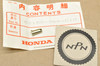 NOS Honda 1984 ATC250 R Throttle Case Center Pin 53150-964-010