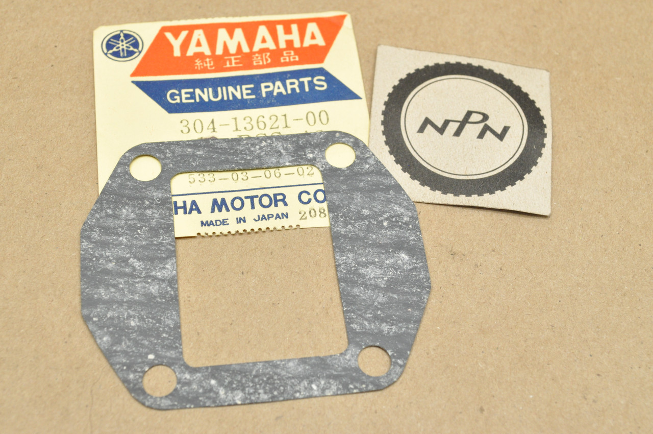 NOS Yamaha 1975-76 YZ80 Reed Valve Seat Gasket 304-13621-00