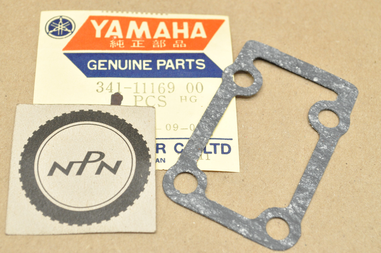 NOS Yamaha 1973-74 TX750 Cylinder Head Breather Cover Gasket 341-11169-00