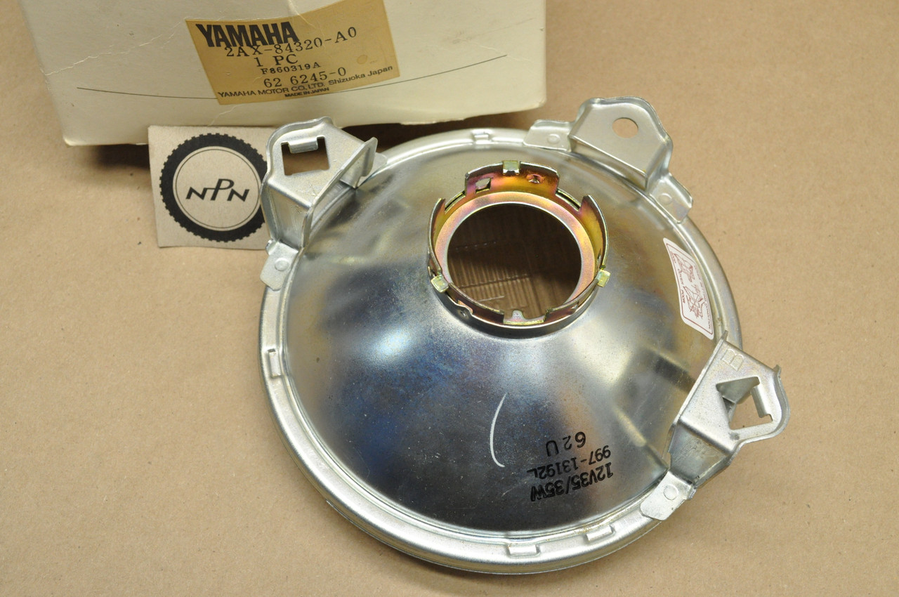 NOS Yamaha FZ600 FZR1000 FZR600 FZR750 Koito Head Light Lens 12V