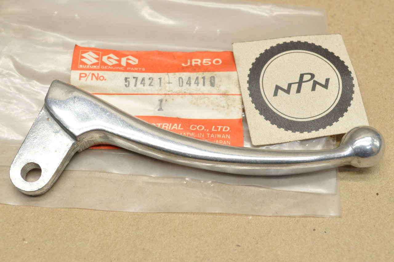 NOS Suzuki 1985-87 JR50 Right Handle Bar Brake Lever 57421-04410