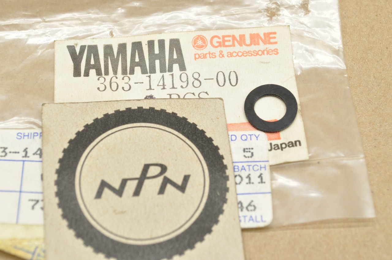 NOS Yamaha DT250 DT400 IT125 MX250 MX360 RD250 RD350 SC500 TZ125 TZ750 YZ125 YZ250 Carburetor Gasket 363-14198-00