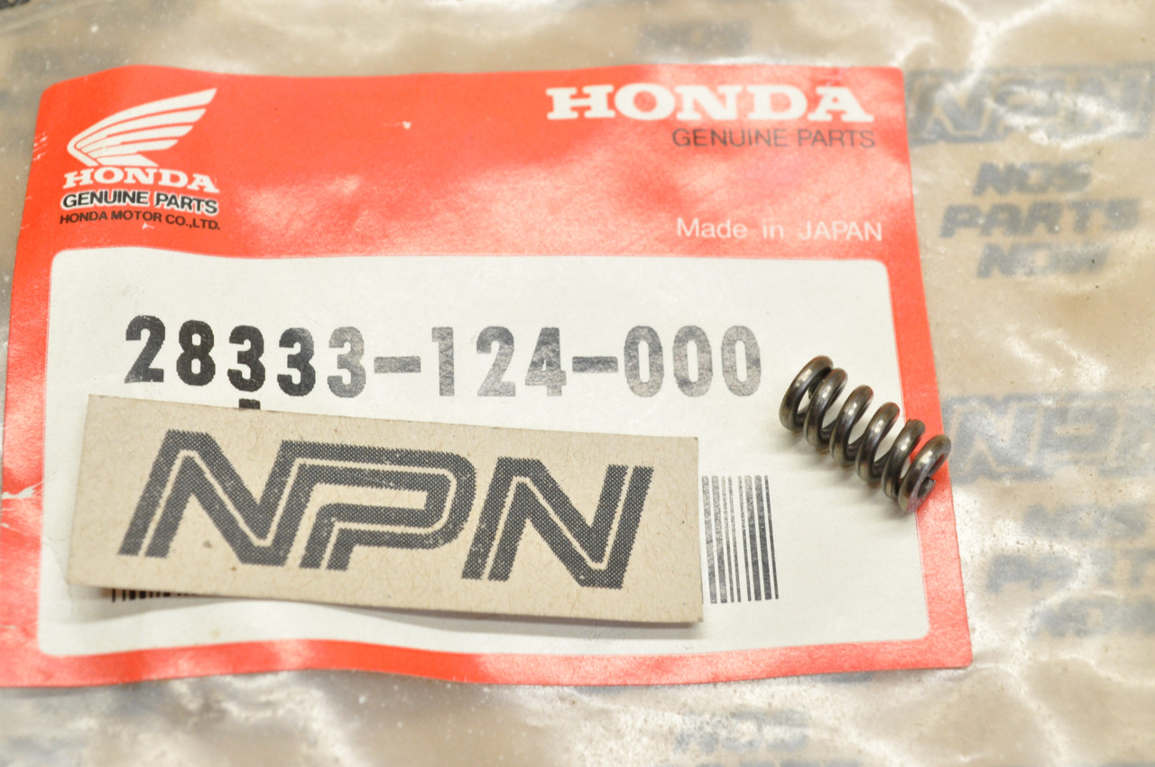 NOS Honda ATC250 CR250 MR175 TRX250 XL350 XR500 XR75 Spring 28333-124-000