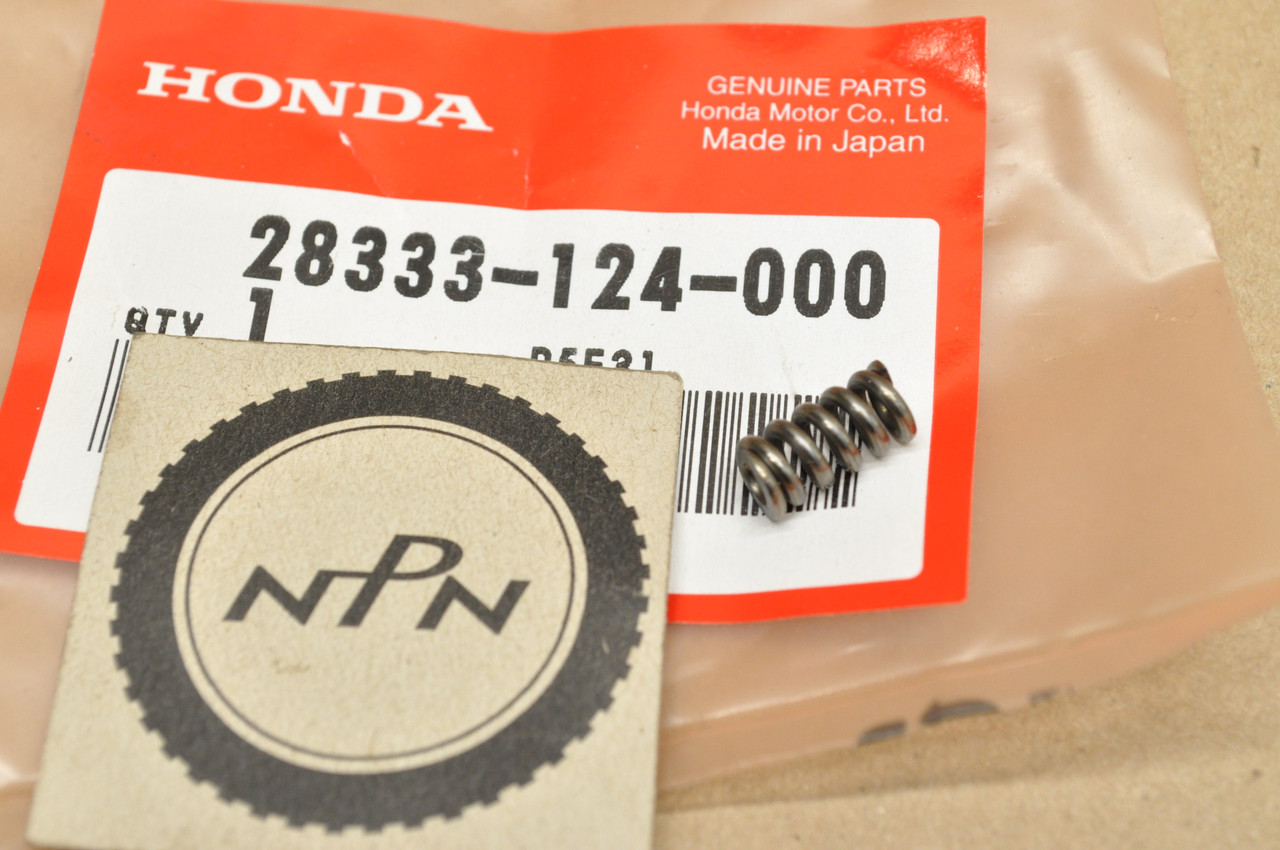 NOS Honda ATC250 CR250 CR500 MR175 TRX250 XL350 XL75 XR350 XR500 XR75 Kick Starter Stopper Spring 28333-124-000