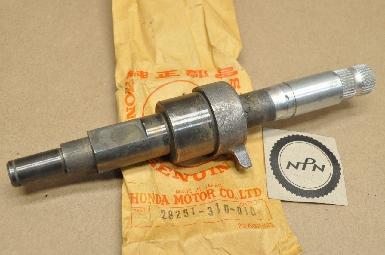 NOS Honda CB350G CB350 K2-K4 CL350 K2-K5 SL350 Kick Start Starter Spindle Shaft 28251-310-010