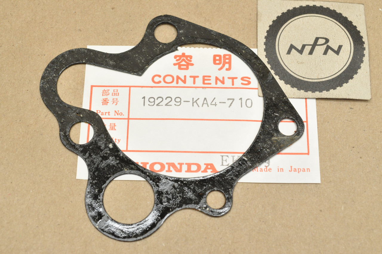 NOS Honda 1981-82 CR125 R 1981-83 CR250 R Elsinore Water Pump Cover Gasket 19229-KA4-710