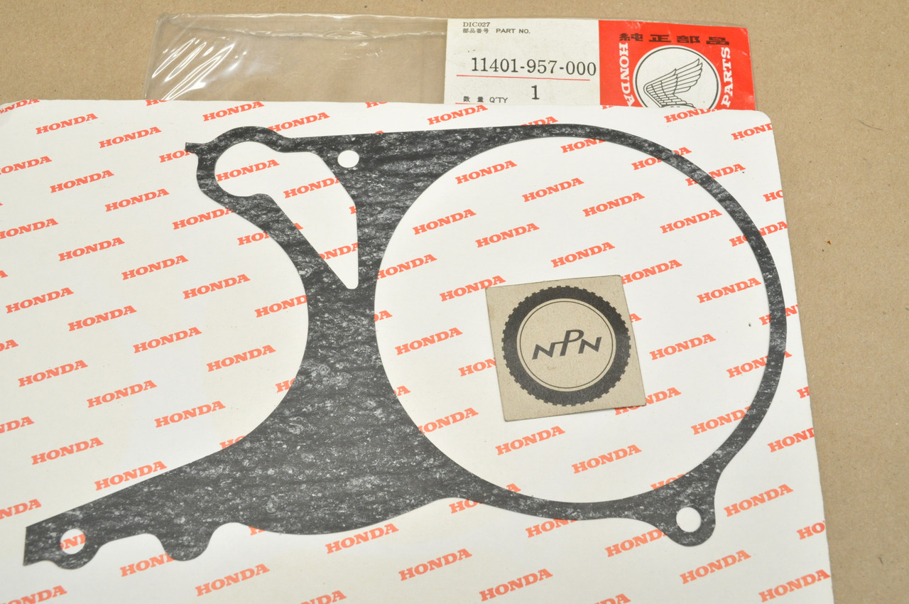 NOS Honda 1978-85 ATC70 Left Crank Case Stator Cover Gasket 11401-957-000