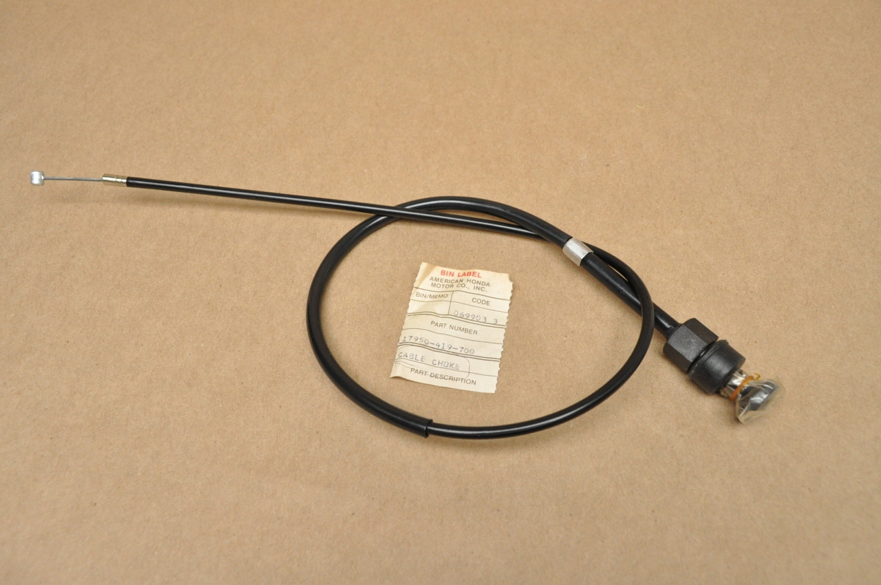 NOS Honda 1978-79 CM185 T Choke Cable 17950-419-700