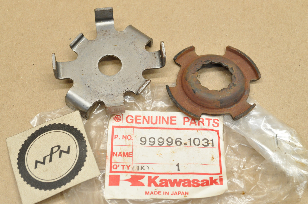 NOS Kawasaki KZ1000 Sprocket Stopper & Lock Washer Kit  99996-1031